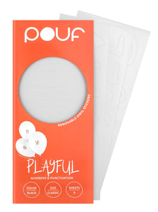 Playful Numbers - White