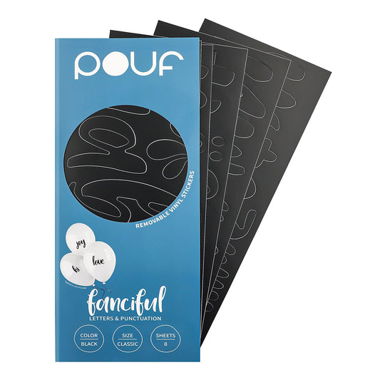 Fanciful Letters - Black