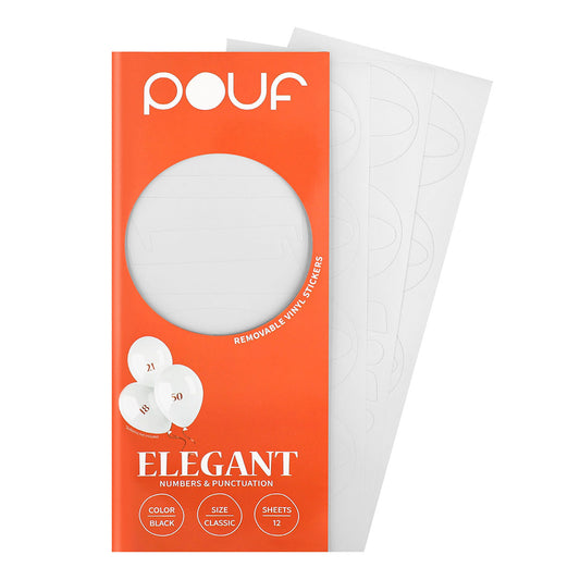 Elegant Numbers - White