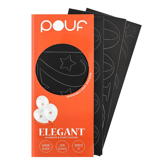 Elegant Numbers - Black