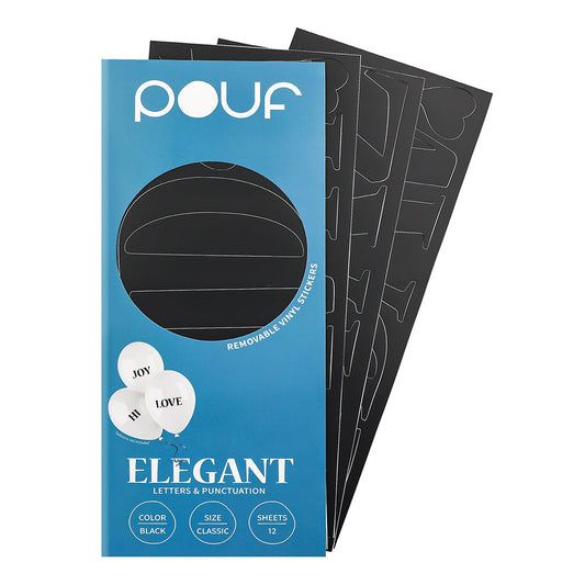 Elegant Letters - Black