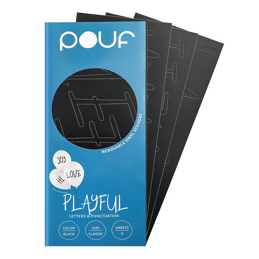 Playful Letters - Black